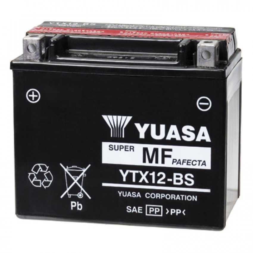 Акумуляторна батарея YUASA YTX12-BS
