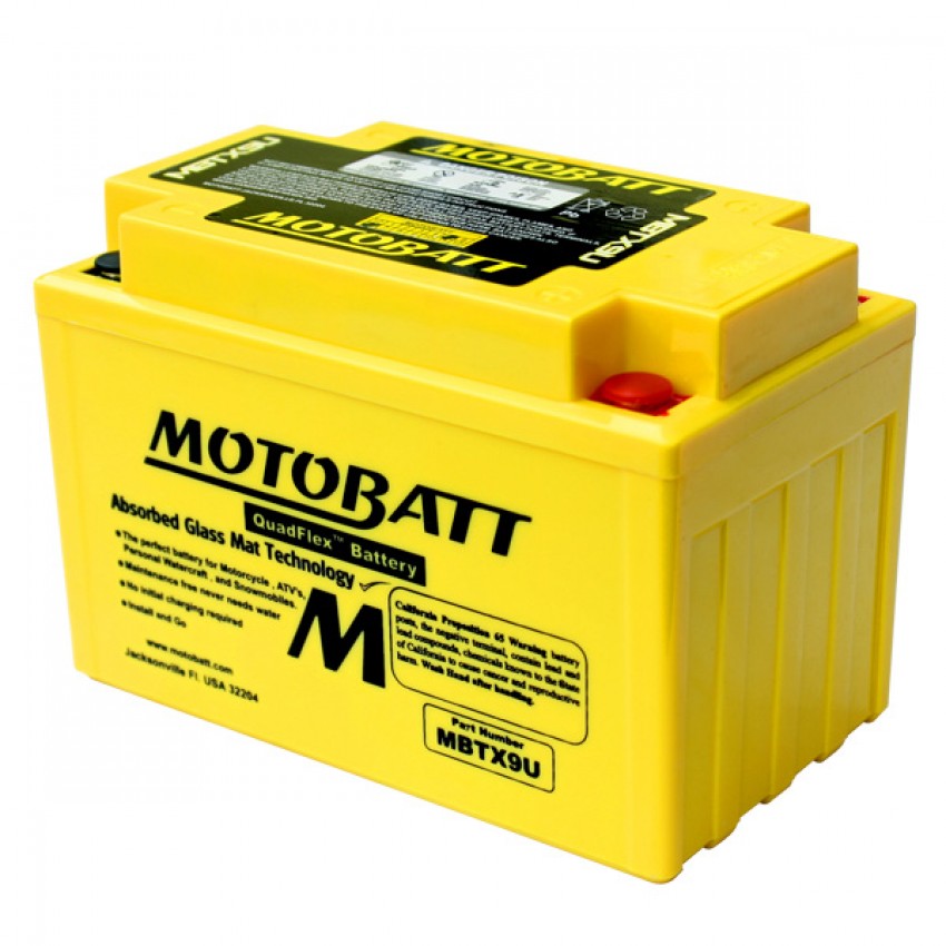 Акумуляторна батарея Motobatt MBTX9U