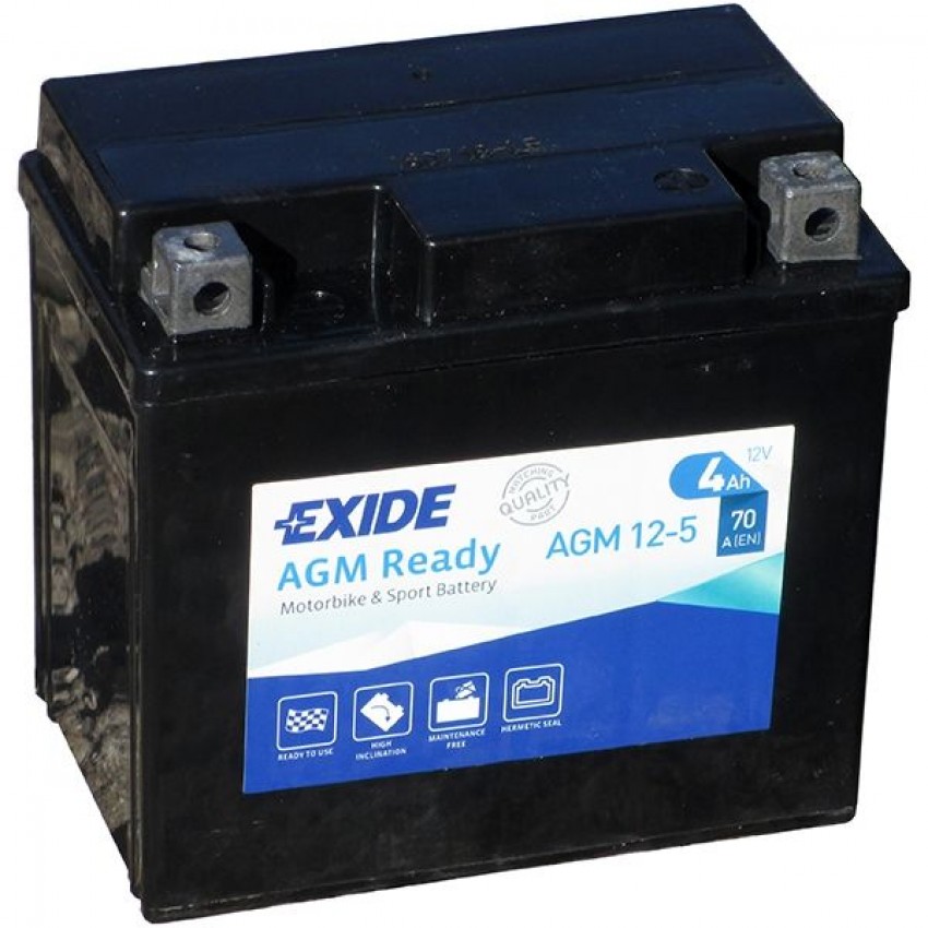 Акумуляторна батарея EXIDE SLA12-5 = AGM12-5