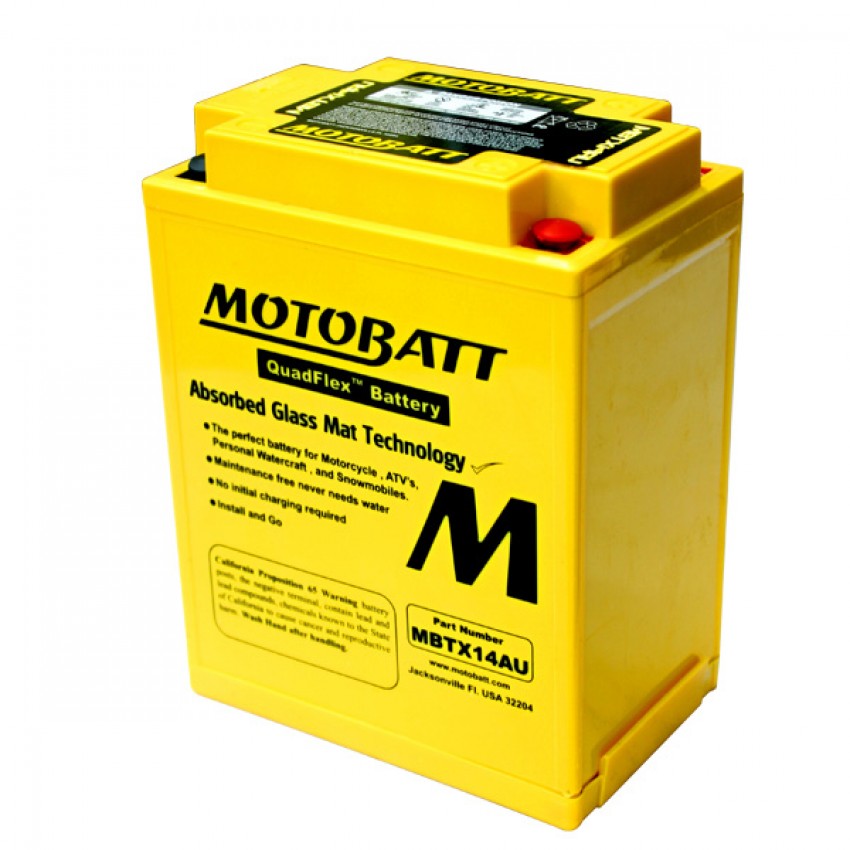 Акумуляторна батарея Motobatt MBTX14AU