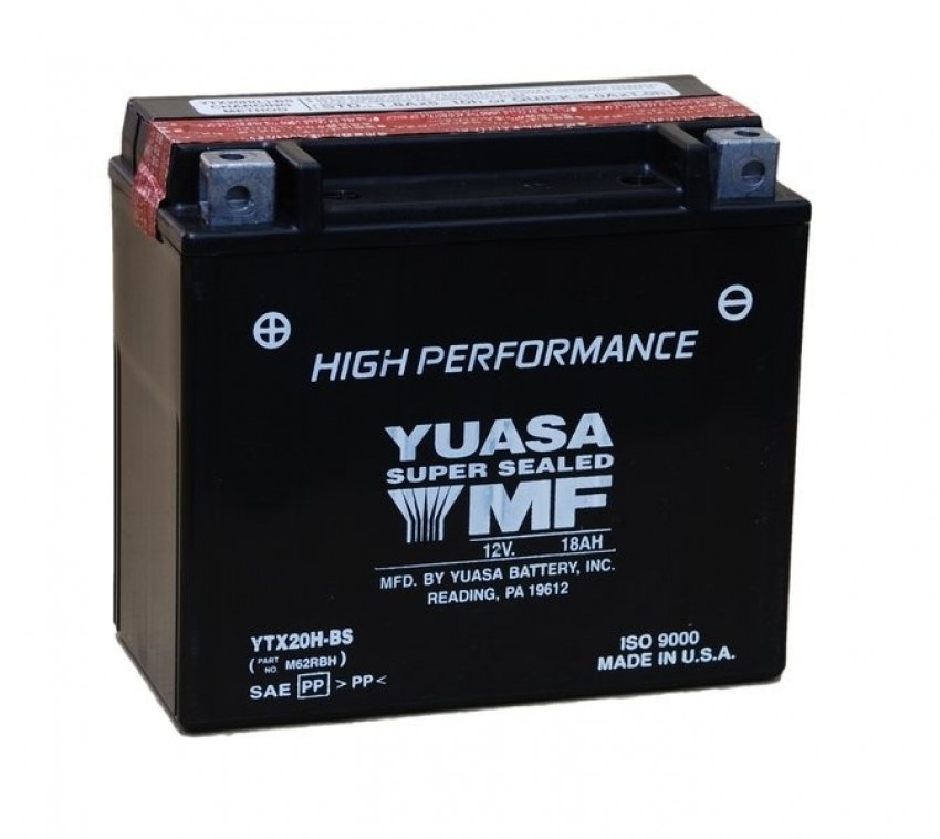 Акумулятор YUASA YTX20H-BS AGM 18Ah 310A