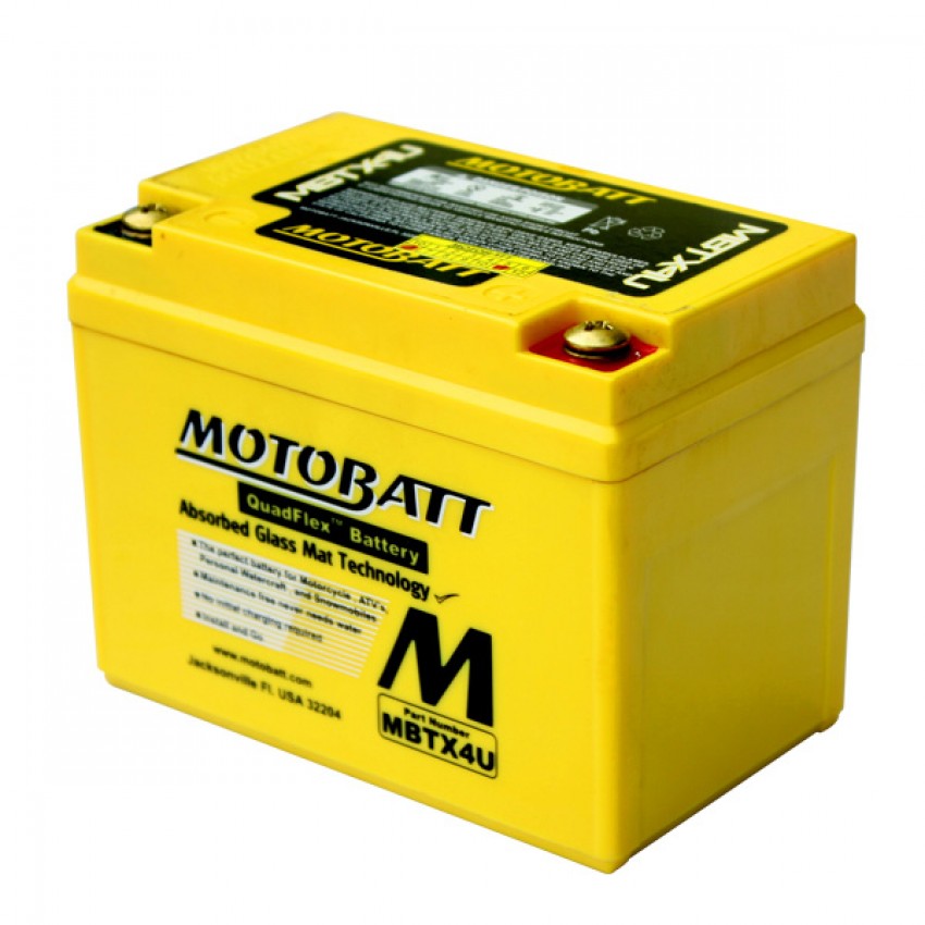Акумуляторна батарея Motobatt MBTX4U
