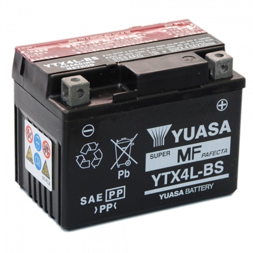 Акумуляторна батарея YUASA YTX4L-BS